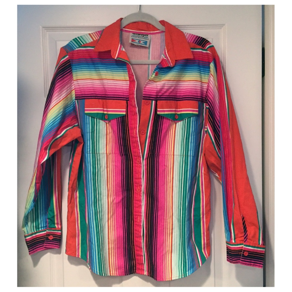 Vintage Wrangler Striped Shirt